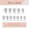 image:imageBABALAL Press On Nails Long Coffin Fake Nails Nude With Gold Glitter amp Marble Design Glossy Full Cover Glue On Nails For Women And Girls 24PcsCNC104