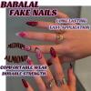image:imageBABALAL Press On Nails Medium Almond Fake Nails Blue Swirl with Checkerboard amp Heart Glossy Y2K Retro Glue On Nails for Women and Girls 24PcsANU01red