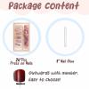 image:imageBABALAL Press On NailsLong Square Fake Nails Black Plaid with Star amp Sliver Ball Charm Glossy Gothic Grunge Glue On Nails for Women and Girls 24PcsLCRJL07purple