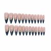 image:imageBABALAL Press On Nails Long Stiletto Fake Nails Black Glossy with 3D Rhinestone Crystal Design Gothic Punk Glue On Nails for Women and Girls 24PcsNq202blue