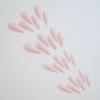 image:imageBABALAL Press On Nails Long Stiletto Fake Nails Black Glossy with 3D Rhinestone Crystal Design Gothic Punk Glue On Nails for Women and Girls 24PcsNq205pink