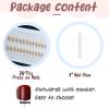 image:imageBABALAL Press On Nails Medium Almond Fake Nails Pink amp Sliver Chrome3D Bow Pearl with Cat Eye Finish Luxury Bling Acrylic Glue On Nails for Women and Girls 24Pcs ReusableFNf410white