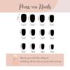 image:imageBABALAL Press on Nails Short Square Fake Nails Pearl White Chrome with Polka Dot Design 3D Cherry Acrylic Cute Glossy Shimmer Finish Full Cover Glue On Nails For Women And Girls 24PcsCND10501
