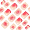 image:imageBABALAL Press On Nails Short Square Fake Nails Brown with Star amp Blue Polka Dot Design Glossy Retro Western Cowgirl Glue On Nails for Women and Girls 24PcsBNG18