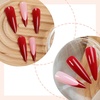 image:imageBABALAL Press On Nails Extra Long Stiletto Fake Nails Black Marble with Gothic Lace amp Y2k Charm Glossy Dark Edgy Glue On Nails for Women and Girls 24PcsANG20410