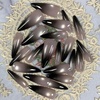 image:imageBABALAL Press On Nails Extra Long Stiletto Fake Nails Black Marble with Gothic Lace amp Y2k Charm Glossy Dark Edgy Glue On Nails for Women and Girls 24PcsANG20415