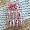 image:imageBABALAL Press On Nails Extra Long Stiletto Fake Nails Green Leopard Print amp Brown Ombre Tortoise Design Glossy Y2k Glue On Nails for Women and Girls 24PcsFNT02white