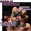 image:imageBABALAL Press On Nails Extra Long Stiletto Fake Nails Hot Pink Blue Cheetah Print with Star Design Glossy Y2K Kawaii Funky Glue On Nails 24Pcs Bright Summer NailsANS203