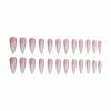 image:imageBABALAL Press On Nails Extra Long Stiletto Fake Nails Hot Pink Blue Cheetah Print with Star Design Glossy Y2K Kawaii Funky Glue On Nails 24Pcs Bright Summer NailsANS223