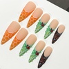 image:imageBABALAL Press On Nails Extra Long Stiletto Fake Nails Hot Pink Blue Cheetah Print with Star Design Glossy Y2K Kawaii Funky Glue On Nails 24Pcs Bright Summer NailsANS20702