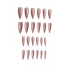 image:imageBABALAL Press On Nails Extra Long Stiletto Fake Nails Hot Pink Blue Cheetah Print with Star Design Glossy Y2K Kawaii Funky Glue On Nails 24Pcs Bright Summer NailsANS20904