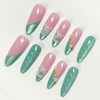 image:imageBABALAL Press On Nails Extra Long Stiletto Fake Nails Hot Pink Blue Cheetah Print with Star Design Glossy Y2K Kawaii Funky Glue On Nails 24Pcs Bright Summer NailsANS20902