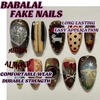 image:imageBABALAL Press On Nails Short Square Fake Nails Nude Pink Cat Eye with Bow Star amp Bear Cartoon Kawaii Design Glossy Cute Coquette Glue On Nails 30PcsBNX103